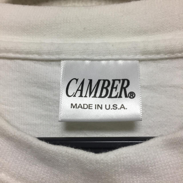 1LDK SELECT(ワンエルディーケーセレクト)のキャンバー白シャツ CAMBER メンズのトップス(Tシャツ/カットソー(半袖/袖なし))の商品写真