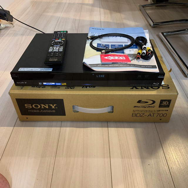 SONY ブルーレイレコーダー　BDZ-AT700　500GB
