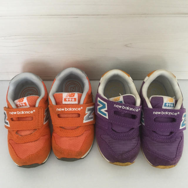 New Balance(ニューバランス)のニューバランス  スニーカー 14㎝ 2足セット キッズ/ベビー/マタニティのベビー靴/シューズ(~14cm)(スニーカー)の商品写真