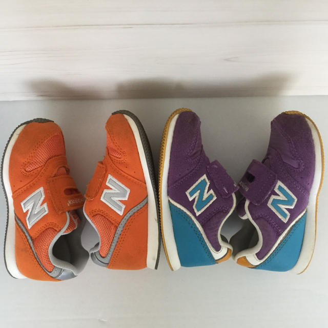 New Balance(ニューバランス)のニューバランス  スニーカー 14㎝ 2足セット キッズ/ベビー/マタニティのベビー靴/シューズ(~14cm)(スニーカー)の商品写真