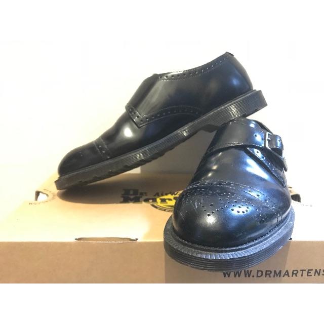 Dr.Martens(ドクターマーチン)のdr.martens モンクシューズ　革靴　３ホール　マーチン　ストラップ メンズの靴/シューズ(ドレス/ビジネス)の商品写真