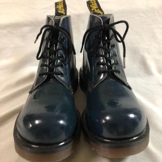 ドクターマーチン(Dr.Martens)のデットストック激レアモデル ☆☆イングランド☆☆パテント スチールトゥ(ブーツ)