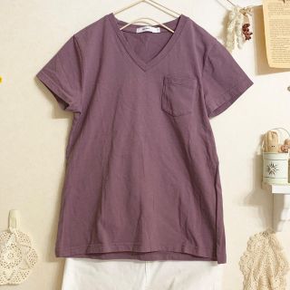 ニコアンド(niko and...)の☆ ニコアンド Vネック ポケットTシャツ カットソー ☆(Tシャツ(半袖/袖なし))