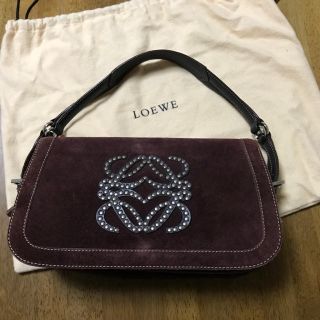 ロエベ(LOEWE)のLOEWE ショルダーバック/パープル(ショルダーバッグ)