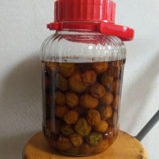 自家製梅ジュースと梅の実（900g）(漬物)