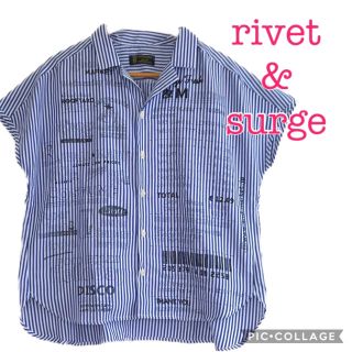 リベットアンドサージ(rivet & surge)のリベットアンドサージ ショッププリントシャツ(Tシャツ(半袖/袖なし))