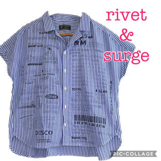 リベットアンドサージ(rivet & surge)のリベットアンドサージ ショッププリントシャツ(Tシャツ(半袖/袖なし))