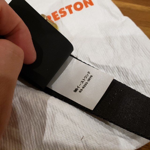 ヌビアン購入 HERON PRESTON 
ヘロンプレストン
ロゴ ベルト