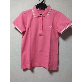 フレッドペリー(FRED PERRY)のフレッドペリー　ポロシャツ　ピンク(ポロシャツ)