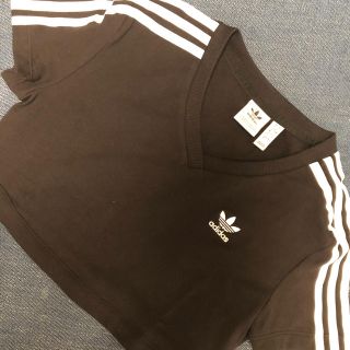 アディダス(adidas)のreinaさん専用★adidas Tシャツ スリーストライプ (Tシャツ(半袖/袖なし))