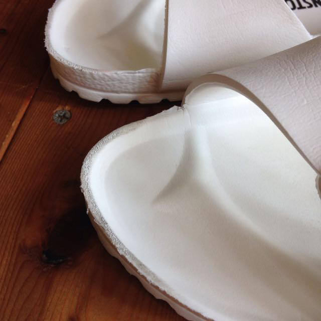 BIRKENSTOCK(ビルケンシュトック)のビルケン ホワイト♡23.0 レディースの靴/シューズ(サンダル)の商品写真