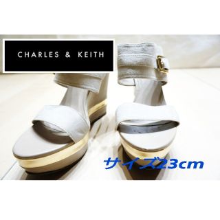 チャールズアンドキース(Charles and Keith)のCHARLES&KEITH チャールズ&キース ヒール(サンダル)