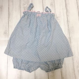 ハンドメイド ドット キャミソールセットアップ(タンクトップ/キャミソール)