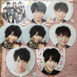 ヘイセイジャンプ(Hey! Say! JUMP)のHey!Say!JUMP 有岡大貴 団扇 うちわ 山田涼介 伊野尾 知念 八乙女(男性アイドル)