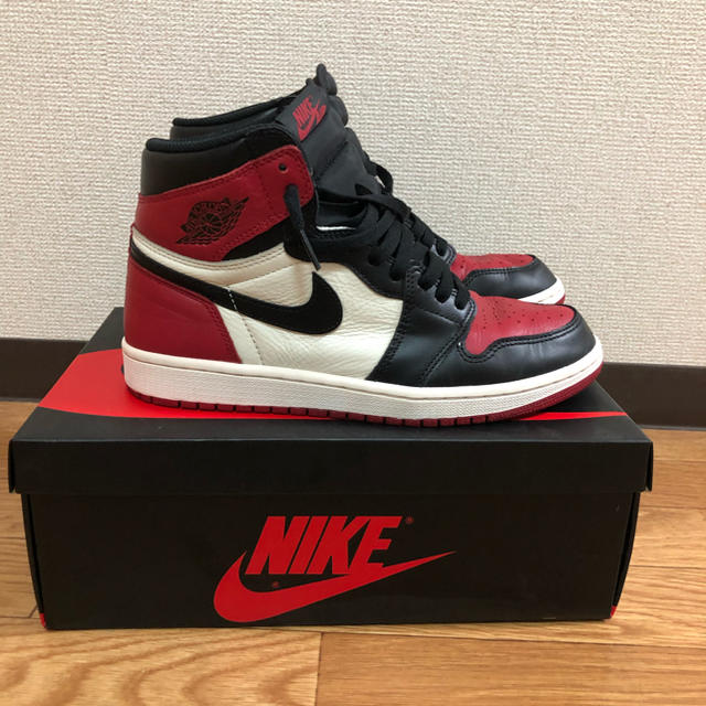 Air jordan1 bred toe