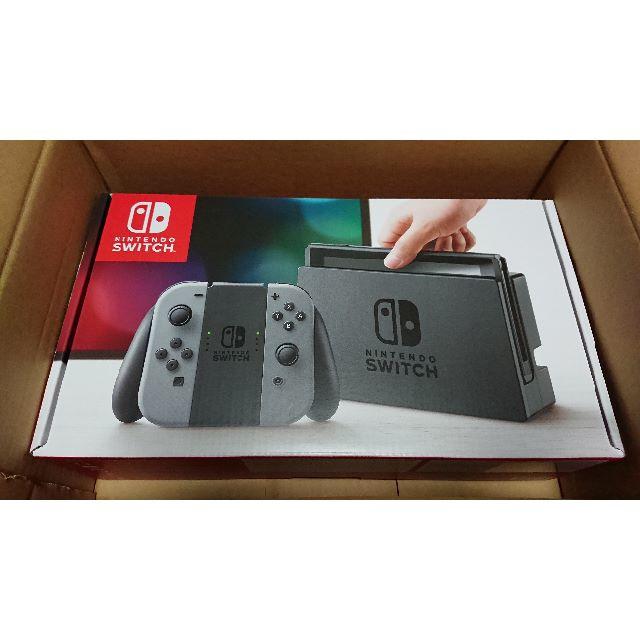 [新品] ニンテンドー スイッチ(グレー) 送料込み クーポン付