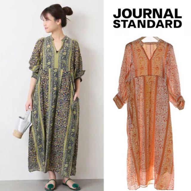 JOURNAL STANDARD(ジャーナルスタンダード)のジャーナルスタンダード ヴィンテージ ライク ワンピース レディースのワンピース(ロングワンピース/マキシワンピース)の商品写真