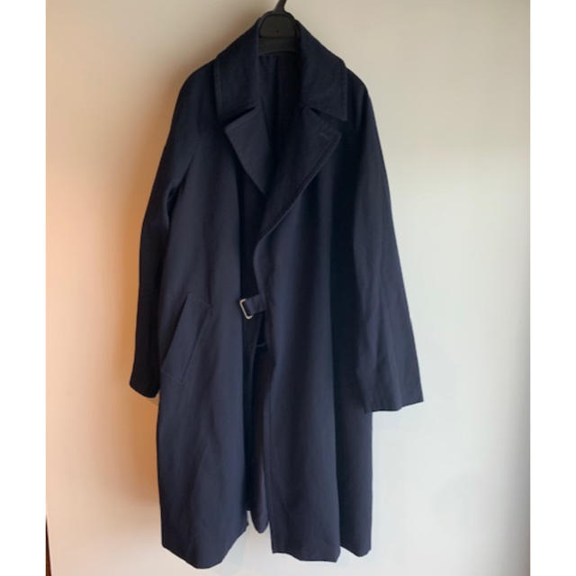 COMOLI - COMOLI 18ss ウールサージタイロッケンコート コモリの COMOLI - COMOLI 18ss ウールサージタイロッケンコート コモリの