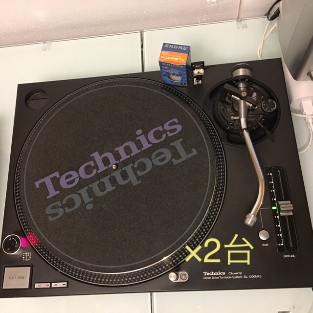 Technics SL-1200MK5 ターンテーブル×2 国産品 -日本