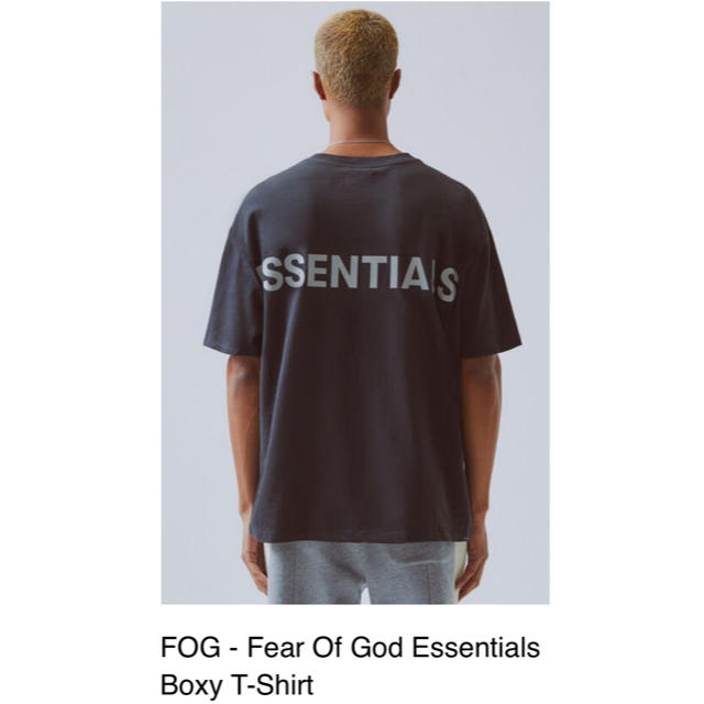 FEAR OF GOD(フィアオブゴッド)の100%正規品 FOG fear of god essentials Tシャツ メンズのトップス(Tシャツ/カットソー(半袖/袖なし))の商品写真