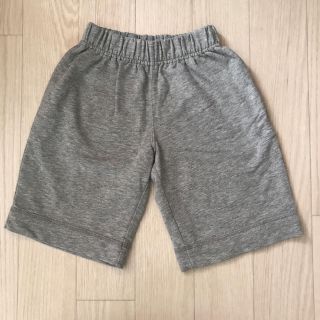 ムジルシリョウヒン(MUJI (無印良品))の【無印良品】ハーフパンツ／110㎝／グレー(パンツ/スパッツ)