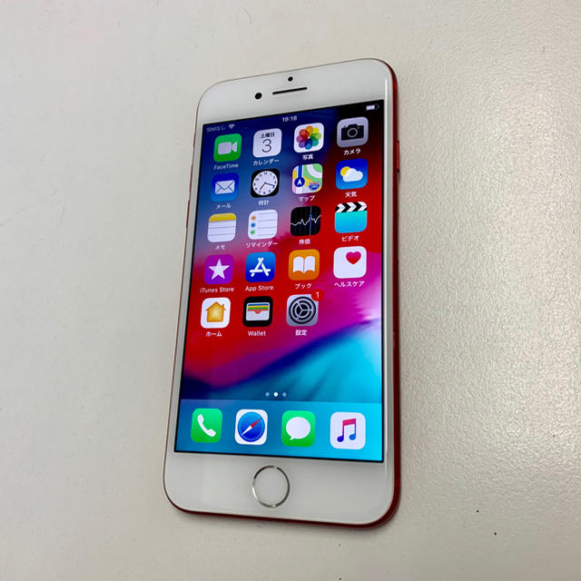 iphone7 128GB simフリー RED Apple購入品 美品 2