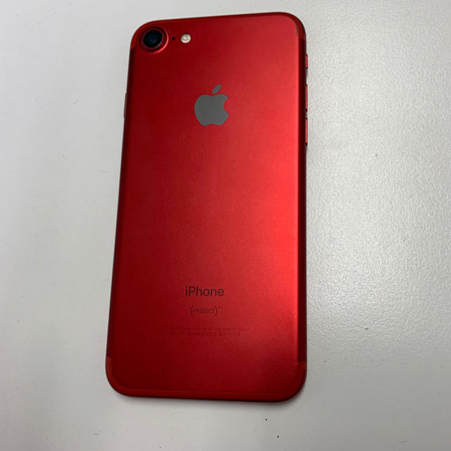 iphone7 128GB simフリー RED Apple購入品 美品 3