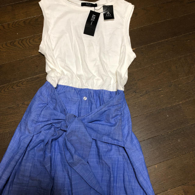 AZUL by moussy(アズールバイマウジー)の新品未使用 アズールバイマウジー タンク ワンピース レディースのワンピース(ロングワンピース/マキシワンピース)の商品写真