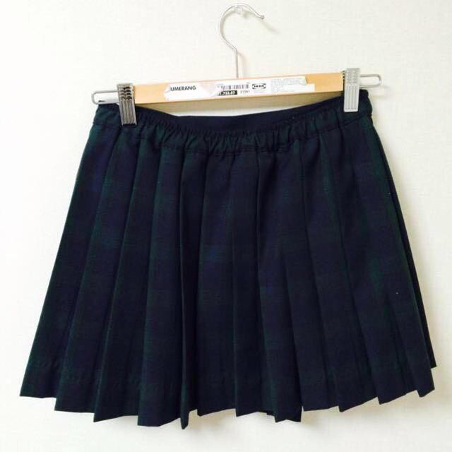 JEANASIS(ジーナシス)のチェックプリーツスカート レディースのスカート(ミニスカート)の商品写真