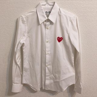 コムデギャルソン(COMME des GARCONS)のコムデギャルソンプレイ 白シャツ(シャツ/ブラウス(長袖/七分))