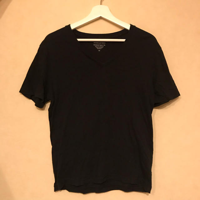 Banana Republic(バナナリパブリック)のBANANAREPUBLIC/メンズＴシャツ/黒XS メンズのトップス(Tシャツ/カットソー(半袖/袖なし))の商品写真