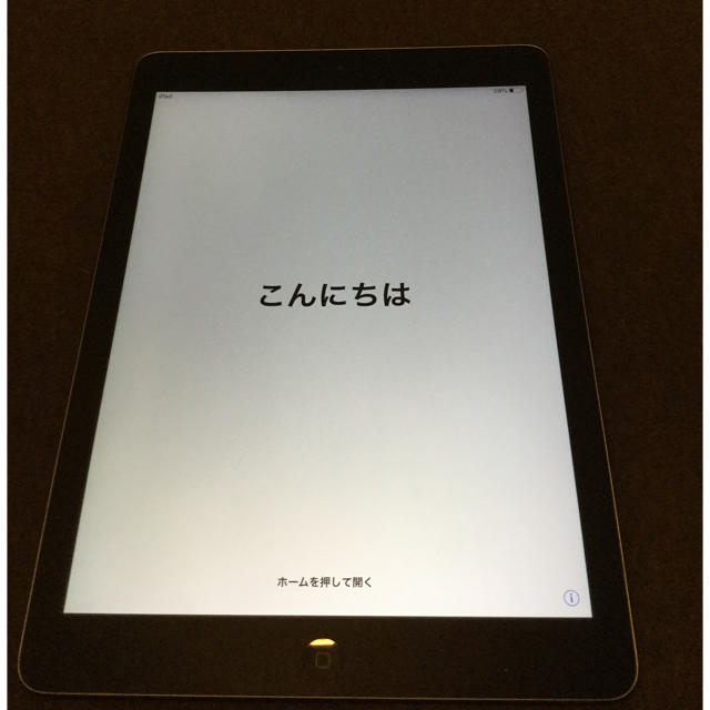 iPad Air 9.7 wifi 16GB iOS 12.1.1 シルバータブレット
