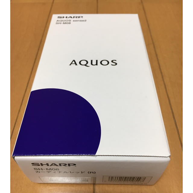 SHARPシャープ AQUOS sense2 SH-M08 SIMフリー レッド 【予約】 7770円引き 