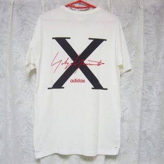 ヨウジヤマモト(Yohji Yamamoto)の新品 YOHJI YAMAMOTO × adidas 10周年記念Tシャツ(Tシャツ/カットソー(半袖/袖なし))