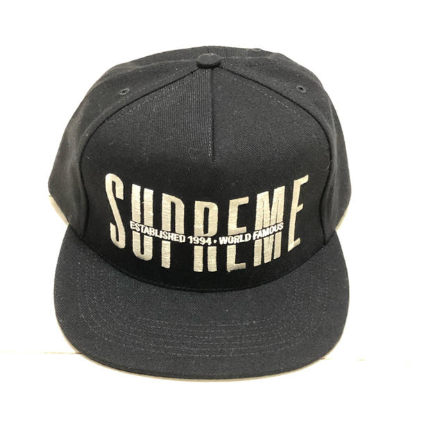 supreme】Global 5-Panel ブラック キャップ www.krzysztofbialy.com