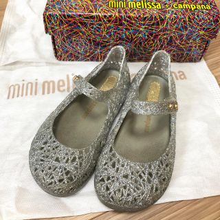 メリッサ(melissa)の【アリス様専用】mini melissa ミニメリッサ ジグザグ 14㎝(サンダル)