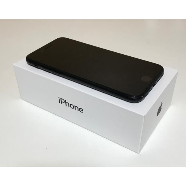 iPhone 7 Black 128 GB SIMフリー ジャンク品スマートフォン/携帯電話