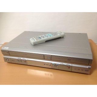 ミツビシ(三菱)の★リモコン有★三菱 DVR-S320　VTR一体型DVDレコーダー　ジャンク J(DVDレコーダー)