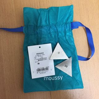 マウジー(moussy)のmoussy イヤリング(イヤリング)