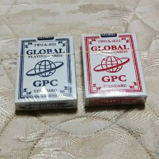 新品GLOBAL 赤青トランプセット(トランプ/UNO)