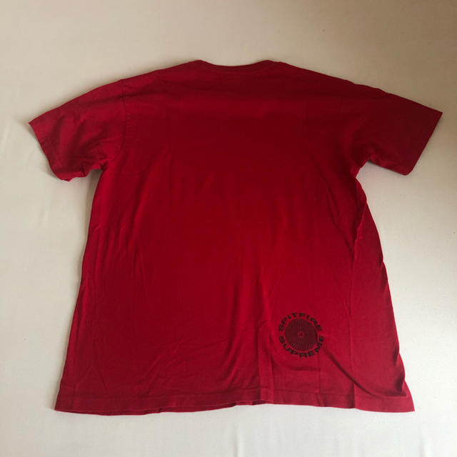 Supreme(シュプリーム)のSupreme 18ss Spitfire Cat Tee Red M メンズのトップス(Tシャツ/カットソー(半袖/袖なし))の商品写真