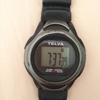 腕時計　TELVA(腕時計(デジタル))