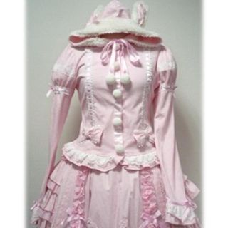 アンジェリックプリティー(Angelic Pretty)の送料無料●AngelicPretty●うさみみカットソーボレロお部屋着にも(ボレロ)