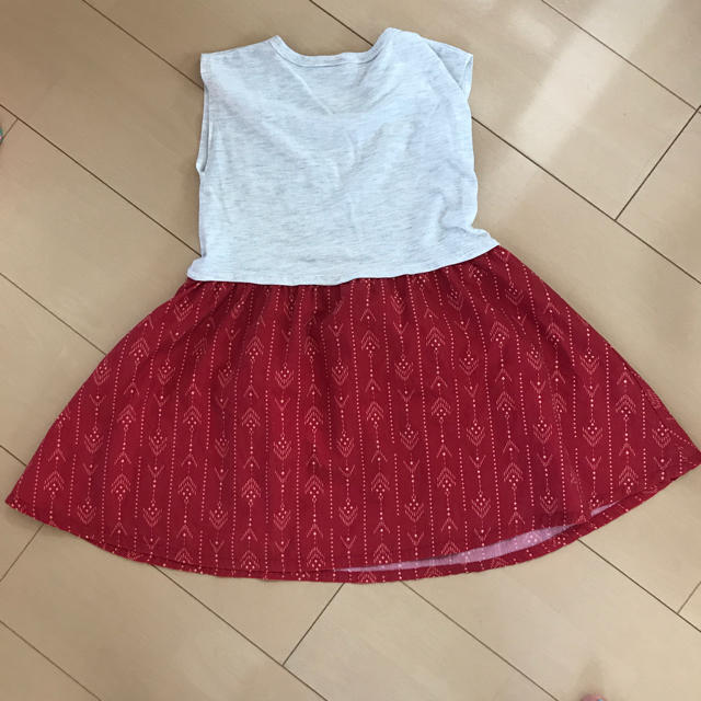 SM2(サマンサモスモス)の【値下げ】ワンピース Ｌサイズ（120cm相当） キッズ/ベビー/マタニティのキッズ服女の子用(90cm~)(ワンピース)の商品写真