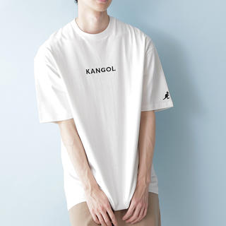 カンゴール(KANGOL)の⭐️新品未使用⭐️KANGOL 白Tシャツ Mサイズ(Tシャツ/カットソー(半袖/袖なし))
