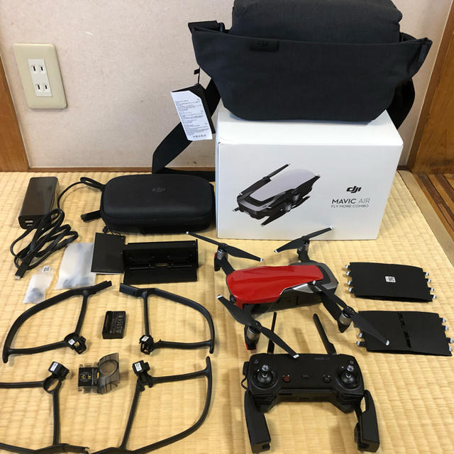 希少カラー♫DJI Mavic Air 中古 美品 総飛行時間約4時間 ドローン