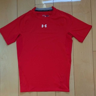 アンダーアーマー(UNDER ARMOUR)の限定セール。アンダーアーマー 半袖コンプレッション ＸＸＬ レッド 新品④(Tシャツ/カットソー(半袖/袖なし))