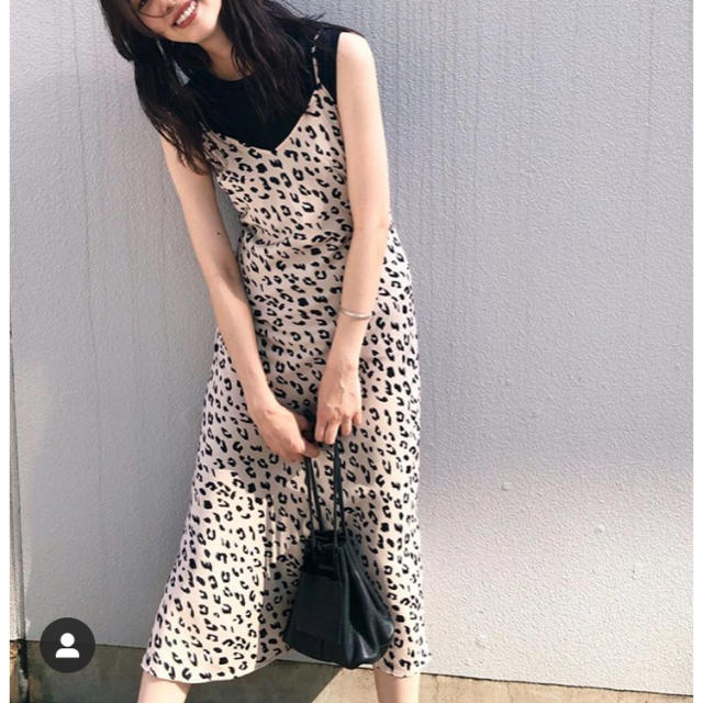 今季新作♡MOUSSY LEO PRINTED CAMIドレス♡レオパードワンピ