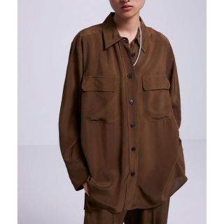 ザラ(ZARA)の希少価値あり‼️ ZARA 新品 とろみシャツ(シャツ/ブラウス(長袖/七分))