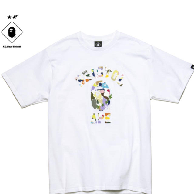 F.C.R.B.(エフシーアールビー)の美品F.C.R.BAPE★MULTI CAMO COLLEGE TEE 定価以下 メンズのトップス(Tシャツ/カットソー(半袖/袖なし))の商品写真